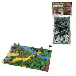 Дитячий набір солдатиків "Захисник" №1 Colorplast ПВХ 1-042 (30 елементів)