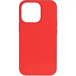 Чехол 2Е Basic для iPhone 13 Pro, Liquid Silicone, красный 2E teh0019503