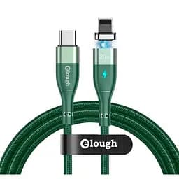 Кабель магнитный с быстрой зарядкой Elough 14 Contact 3 A, Type C - Lightining, 2 м hoz0012449