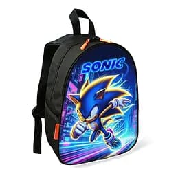 Рюкзак дитячий Супер Сонік шкільний/міський 34х27х13 см для хлопчика (02589)