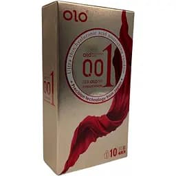 Презервативи Olo пролонгуючі з точками ребристі 10 шт. (ROZ6501053310)