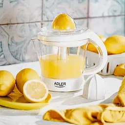 Соковитискач Adler AD 4014 white для цитрусових/ 60Вт/ 1л/ білий (AD4014) - мініатюра 7