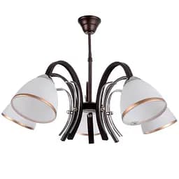 Люстра потолочная Brille классическая E27 60W BR (LK-548C/5)