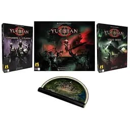 Настільна гра Matagot Юкатан: Пакет Kickstarter + Розширення на 5-6 гравців + Одиничний режим + Ігровий килимок (укр.) (MAT-YUC-001-023)