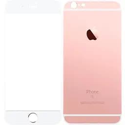 Захисне скло Toto 2.5D Full cover Tempered Glass front and back for iPhone 6/6S Plus Rose Gold