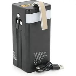 Батарея універсальна 7GO 50000mAh PD/22.5 Solar Black (GPW-01 / 45006) - мініатюра 3