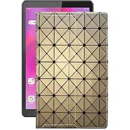 Чохол StatusCASE з екошкіри для планшету Motorola Tab G20 Золотий ромб