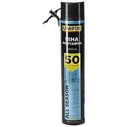 Піна монтажна Unifix Всесезонна ручна 50 л 750 мл