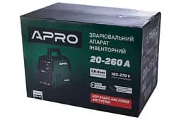 Інверторний зварювальний апарат Apro MMA-260 - мініатюра 5