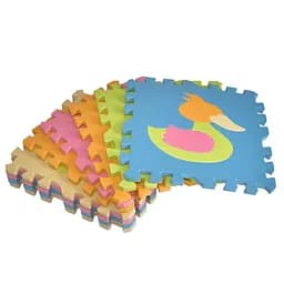 Детский коврик Мозаика "Животные" Bambi MR 1288, 9 деталей, EVA, 31х31 см