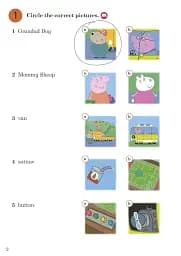 Ladybird Readers 2 Peppa Pig. Daddy Pig's New Van Activity Book - мініатюра 2