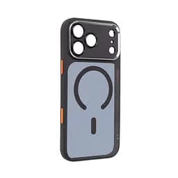 Чехол для Apple iPhone 17 Pro Max, Unit MagSafe SE, черный, с защитой камеры, магсейф, противоударный, магнитный, панель-накладка с MagSafe, с поддержкой беспроводной зарядки, TPU+PC, защита всего корпуса, ударопрочный, ArmorStandart (ARM86322) - мініатюра 2