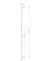 Підвісний світильник Nowodvorski 11607 Vertic Led 1x19W 4000K 800Lm IP20 Білий - мініатюра 8
