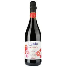 Упаковка ігристого вина Riunite Lambrusco Emilia Rosso IGP червоне напівсухе 4.5 л (0.75 л х 6 шт.) - мініатюра 2