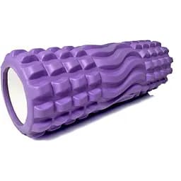 Масажний ролик EasyFit Wavyspines 33 см Фіолетовий (EF-3701-V)