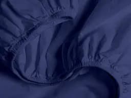 Набір простирадл на резинці Cosas BEIGE/DARK BLUE 160х200х20 см (Set_Beige_DarkBlue_160x200_2) - мініатюра 10