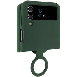 Чохол Foldables Silicone Cover Lakshmi (AAA) для Samsung Galaxy Z Flip4 Зелений / Cyprus Green