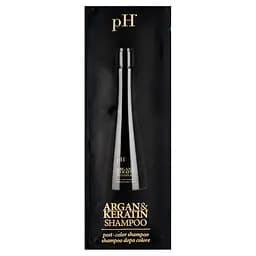 Шампунь зволожуючий pH Laboratories Argan&Keratin 10 мл