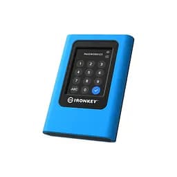 Накопичувач зовнішній SSD Portable USB 3.84TB Kingston IronKey Vault Privacy 80 (IKVP80ES/3840G) - мініатюра 2