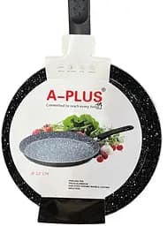 Сковорода для млинців A-Plus 1510 Pancake pan млинна з гранітним покриттям 22 см - мініатюра 3
