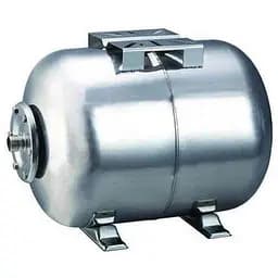 Гідроакумулятор 80 L GIDROTEH PTH80SS з нержавіючої сталі горизонтальний 30412