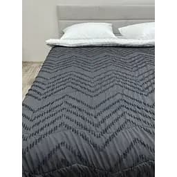 Покривало Ecotton полістан Jacuard Grey 200х220 см (25216) - мініатюра 2