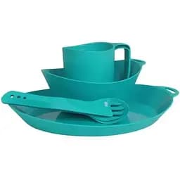 Набор Lifeventure Ellipse Camping Tableware Set Бирюзовый (1012-75801)