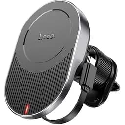 Держатель Hoco Guardian magnetic wireless fast charging Car holder air outlet HW12 15W
