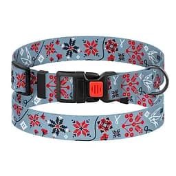 Нашийник для собак Барксі Urban патріотичний Калина