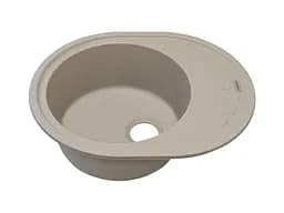 Кухонна мийка Adamant Ovum 615x495x200 Sand сахара 000008385, Sand - мініатюра 2