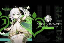 Шоппер еко-сумка Геншин Нахіда Genshin Impact Nahida 33 х 37 см двосторонній