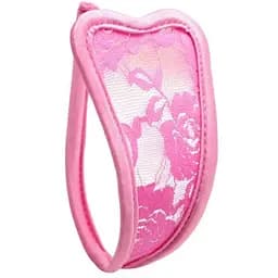 Стрінги-невидимки жіночі без бретелей рожеві S M