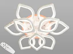 Люстра LED з пультом у дитячу та димером, біла люстра, 165 Вт