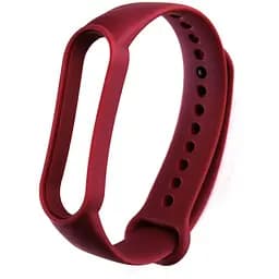 Ремешок Silicone Mi Band 5/6 Burgundy (16)