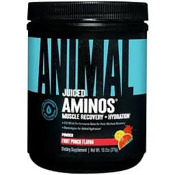 Аминокислота Universal Nutrition Animal Juiced Aminos Фруктовый пунш 30 порций 375 г