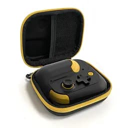 Геймпад iPega PG-9211B з підтримкою Android/IOS чорно-жовтий у комплекті з кейсом на карабіні - мініатюра 2