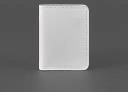 Кожаная обложка для ID-паспорта и водительского заседания 4.0 Белая