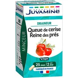 Натуральная добавка Juvamine Дренаж Таволга + хвостик вишни 50 капсул