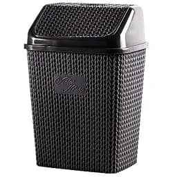 Кошик для сміття Violet House Віолетта Coffee, 10 л, коричневий (0026 Віолетта COFFEE 10 л)