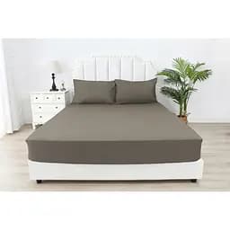 Простирадло на гумці Soho Coffee 90 х 200 см (03-BT-0933-Coffee) - мініатюра 2