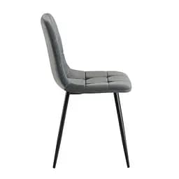 Стілець TED New Dark Grey Velvet - мініатюра 3