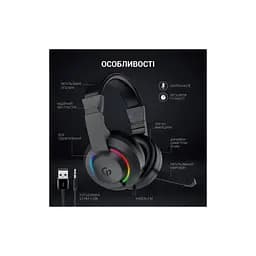 Навушники GamePro HS299 RGB Black (HS299) - мініатюра 8