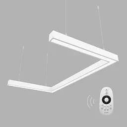 Управляемый светодиодный светильник X-LED 60ВТ U-образный белый LSNU-60dw