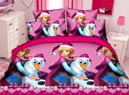 Комплект постільної білизни TAG Tekstil R8764 Холодне серце (Frozen) 150x215 см