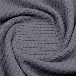 Плед-покривало Cosas Knitted Braid Stormy косичка 75х95 см (Blanket_64Stormy_KnittedBraid_75x95) - мініатюра 3