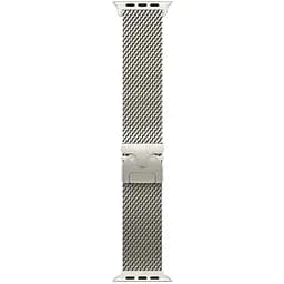Ремінець Milanese Loop New Design для Apple Watch 42(ser.1-3)/44/45/46/49mm Starlight