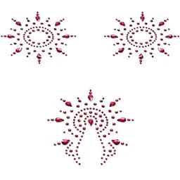 Наклейки на соски Petits Joujoux Gloria красный