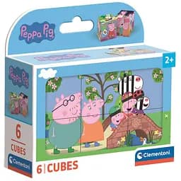 Кубики-пазл Clementoni Peppa pig 6 шт. (40659)