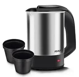 Электрочайник дорожный RAF R.7887 0.5 л. 2 чашками 1000 Вт.