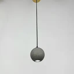 Підвіс MOON CONCRETE у вигляді сірої бетонної кулі Line.F MJ 169-100 GR - мініатюра 3